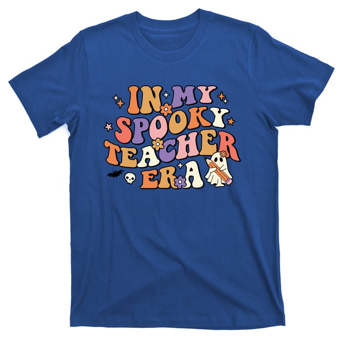 In My Spooky Teacher Era Retro Teacher Halloween Costume Gift T-Shirt