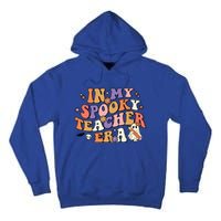 In My Spooky Teacher Era Retro Teacher Halloween Costume Gift Tall Hoodie