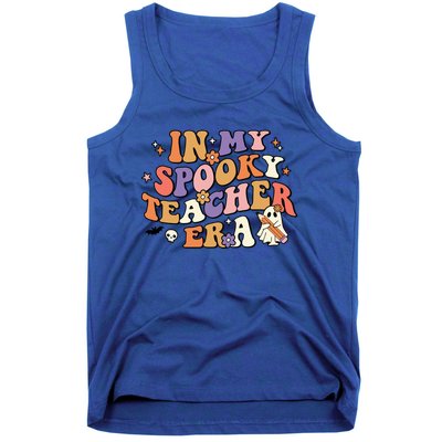 In My Spooky Teacher Era Retro Teacher Halloween Costume Gift Tank Top