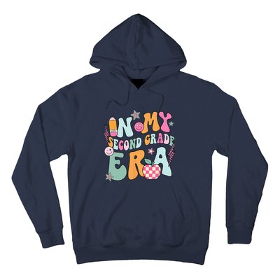 In My Second Grade Era Back To School Retro Groovy 2nd Grade Hoodie