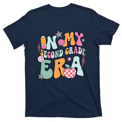 In My Second Grade Era Back To School Retro Groovy 2nd Grade T-Shirt