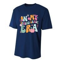 In My Second Grade Era Back To School Retro Groovy 2nd Grade Performance Sprint T-Shirt