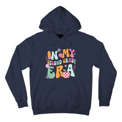 In My Second Grade Era Back To School Retro Groovy 2nd Grade Tall Hoodie