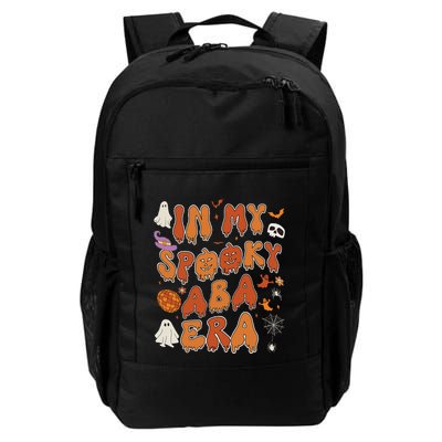 In My Spooky Aba Era Halloween Applied Behavior Analyst Daily Commute Backpack