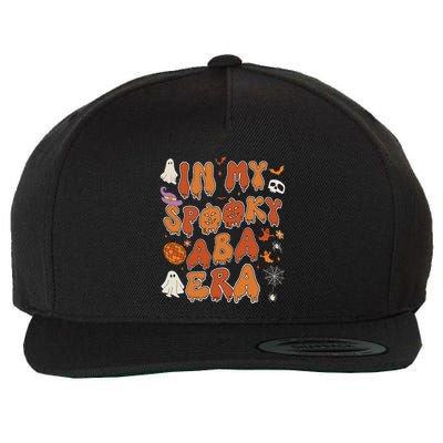 In My Spooky Aba Era Halloween Applied Behavior Analyst Wool Snapback Cap