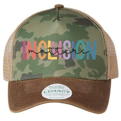 Inclusion Matters Special Education Autism Awareness Legacy Tie Dye Trucker Hat