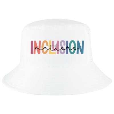 Inclusion Matters Special Education Autism Awareness Cool Comfort Performance Bucket Hat