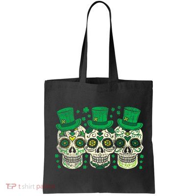 Irish Mexican Sugar Skull Leprechauns Cool St Patricks Day Bag