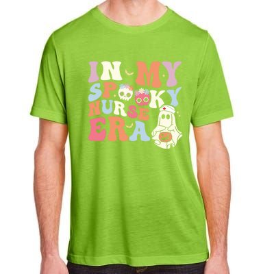 In My Spooky Nurse Era Funny Halloween Groovy Cute Gift Adult ChromaSoft Performance T-Shirt