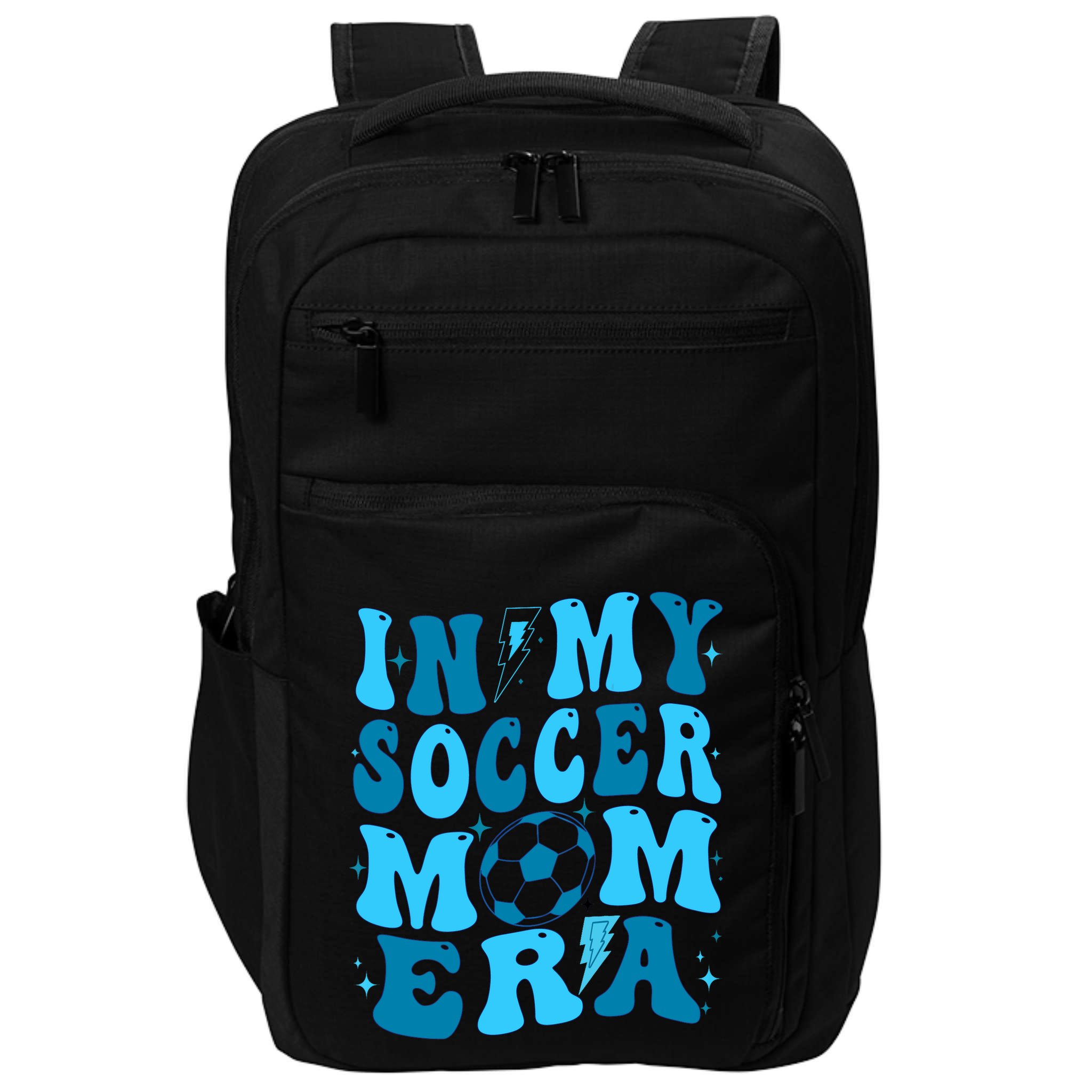In My Soccer Mom Era (On Back) Impact Tech Backpack