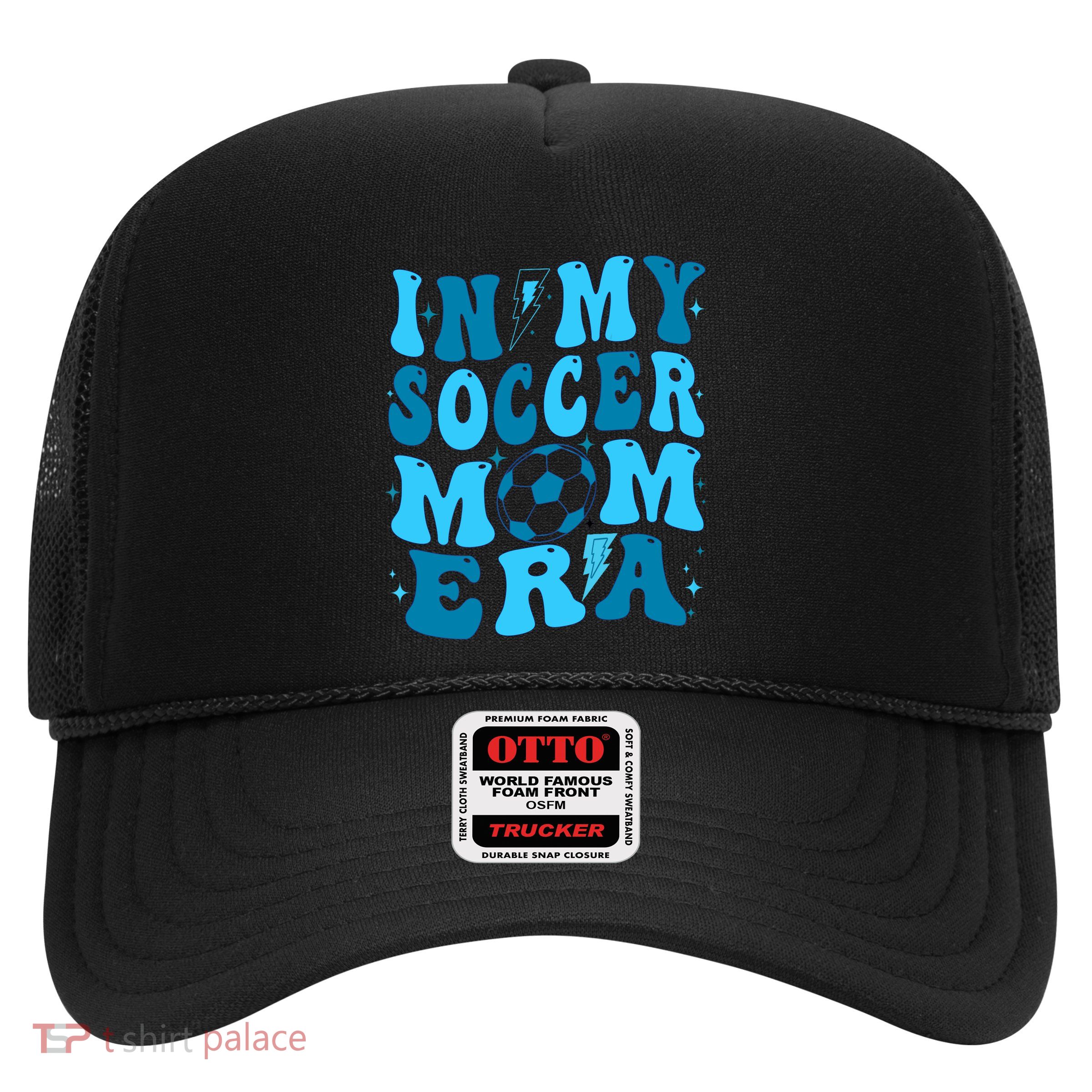 In My Soccer Mom Era (On Back) Trucker Hat