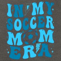 In My Soccer Mom Era (On Back) Cotton Canvas Backpack