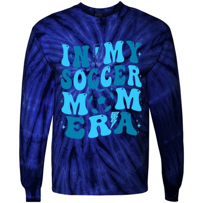 In My Soccer Mom Era (On Back) Tie-Dye Long Sleeve Shirt