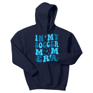 In My Soccer Mom Era (On Back) Kids Hoodie