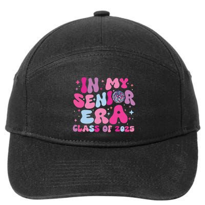 In My Senior Era Class Of 2025 Graduate Senior 2025 7-Panel Snapback Hat