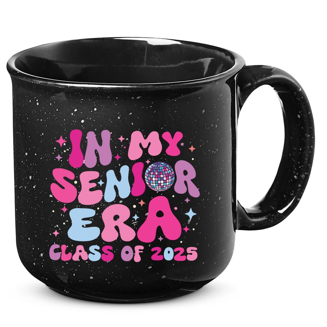 In My Senior Era Class Of 2025 Graduate Senior 2025 15oz Campfire Ceramic Mug