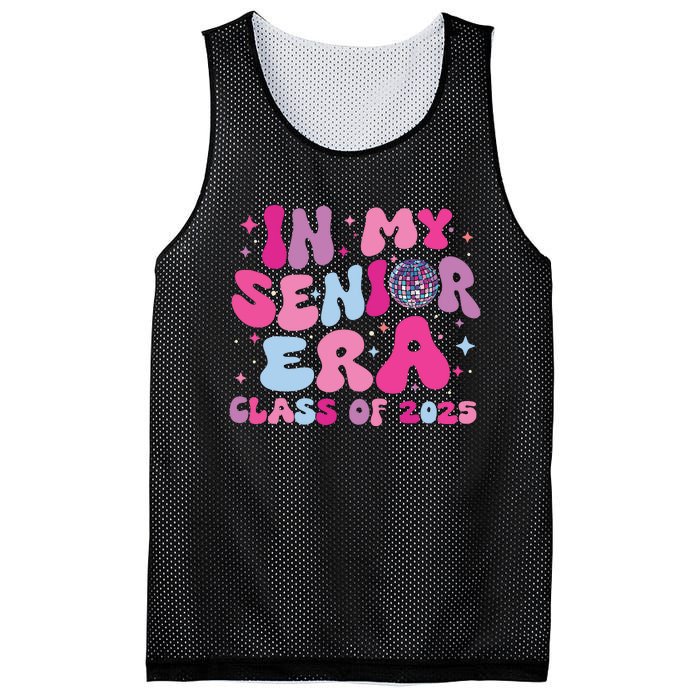 In My Senior Era Class Of 2025 Graduate Senior 2025 Mesh Reversible Basketball Jersey Tank