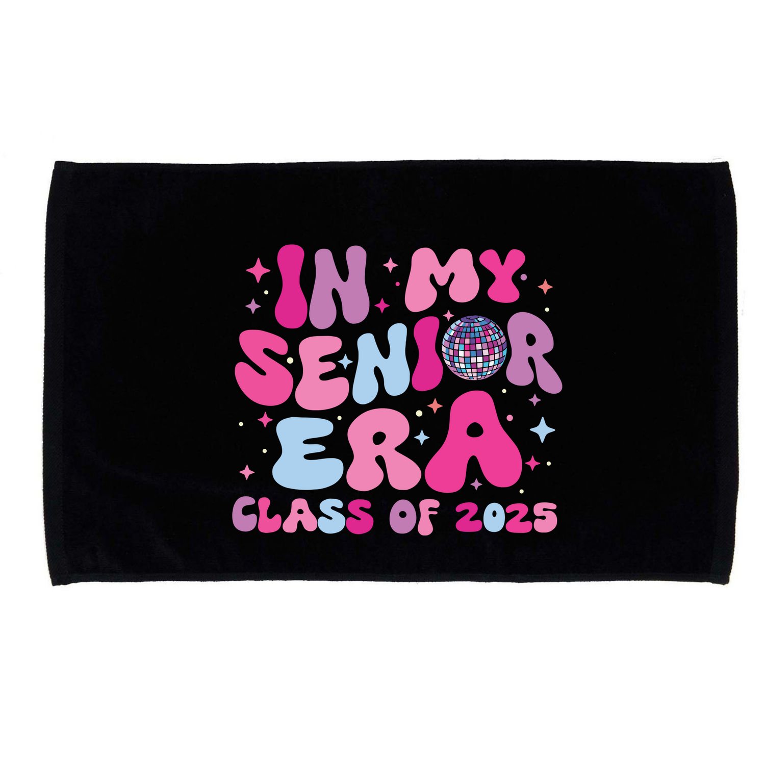 In My Senior Era Class Of 2025 Graduate Senior 2025 Microfiber Hand Towel