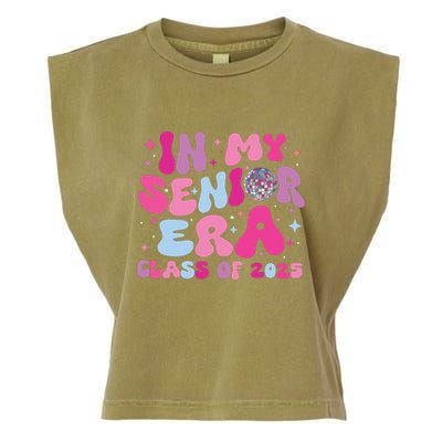 In My Senior Era Class Of 2025 Graduate Senior 2025 Garment-Dyed Women's Muscle Tee