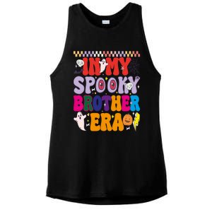 In My Spooky Brother Era – Halloween Vibes Gift Ladies PosiCharge Tri-Blend Wicking Tank