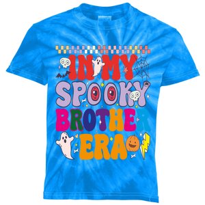 In My Spooky Brother Era – Halloween Vibes Gift Kids Tie-Dye T-Shirt