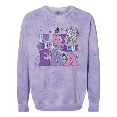 In My Second Grade Era Back To School 2nd Grade Teacher Colorblast Crewneck Sweatshirt