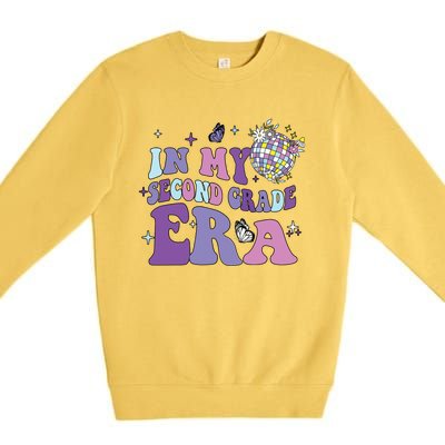 In My Second Grade Era Back To School 2nd Grade Teacher Premium Crewneck Sweatshirt