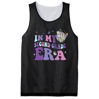 In My Second Grade Era Back To School 2nd Grade Teacher Mesh Reversible Basketball Jersey Tank