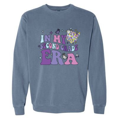 In My Second Grade Era Back To School 2nd Grade Teacher Garment-Dyed Sweatshirt