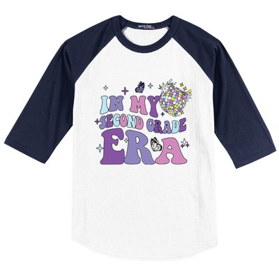 In My Second Grade Era Back To School 2nd Grade Teacher Baseball Sleeve Shirt