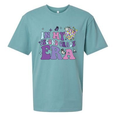 In My Second Grade Era Back To School 2nd Grade Teacher Sueded Cloud Jersey T-Shirt