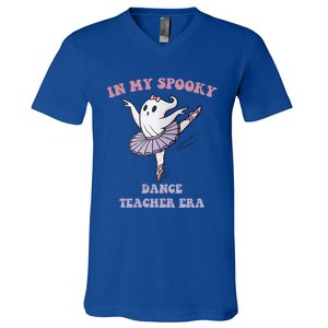 In My Spooky Dance Teacher Era Meaningful Gift V-Neck T-Shirt