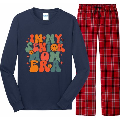 In My Senior Mom Era Class Of 2024 Senior Back To School Long Sleeve Pajama Set