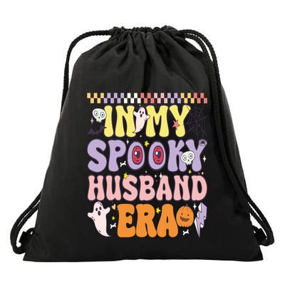 In My Spooky Husband Era – Halloween Vibes Gift Drawstring Bag