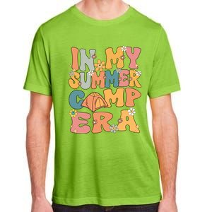 In My Summer Camp Era Retro Groovy Summer Camp Camping Funny Funny Gift Adult ChromaSoft Performance T-Shirt