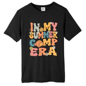 In My Summer Camp Era Retro Groovy Summer Camp Camping Funny Funny Gift Tall Fusion ChromaSoft Performance T-Shirt