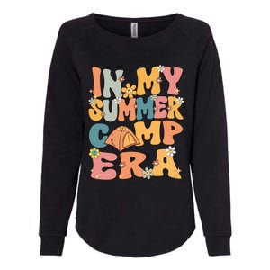 In My Summer Camp Era Retro Groovy Summer Camp Camping Funny Funny Gift Womens California Wash Sweatshirt