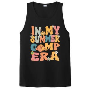 In My Summer Camp Era Retro Groovy Summer Camp Camping Funny Funny Gift PosiCharge Competitor Tank