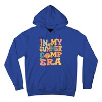 In My Summer Camp Era Retro Groovy Summer Camp Camping Funny Funny Gift Hoodie