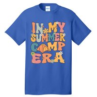 In My Summer Camp Era Retro Groovy Summer Camp Camping Funny Funny Gift Tall T-Shirt