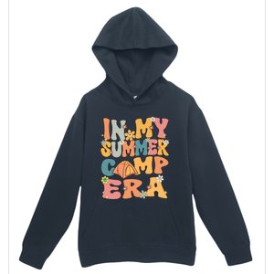 In My Summer Camp Era Retro Groovy Summer Camp Camping Funny Funny Gift Urban Pullover Hoodie