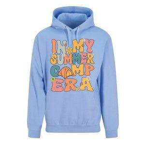 In My Summer Camp Era Retro Groovy Summer Camp Camping Funny Funny Gift Unisex Surf Hoodie