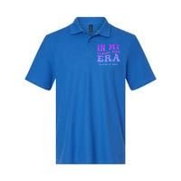 In My Senior Mom Era Class Of 2025 Senior Mom 2025 Groovy Gift Softstyle Adult Sport Polo