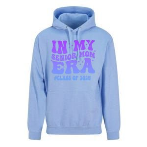 In My Senior Mom Era Class Of 2025 Senior Mom 2025 Groovy Gift Unisex Surf Hoodie