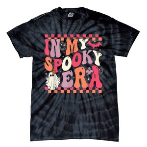 In My Spooky Era Groovy Hippie Halloween Ghost Women Tie-Dye T-Shirt