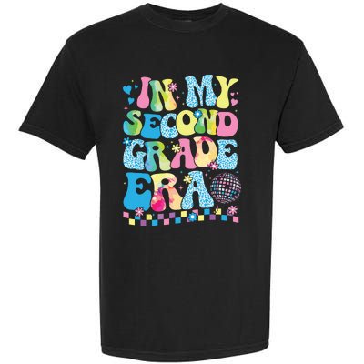 In My Second Grade Era Groovy Back To School Teachers Garment-Dyed Heavyweight T-Shirt