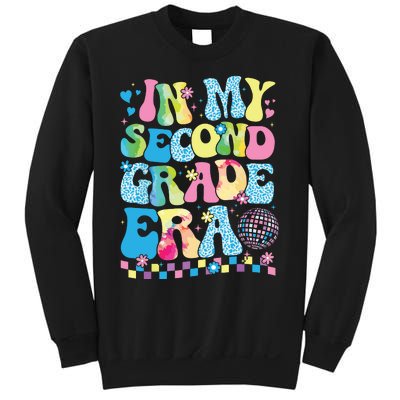 In My Second Grade Era Groovy Back To School Teachers Sweatshirt