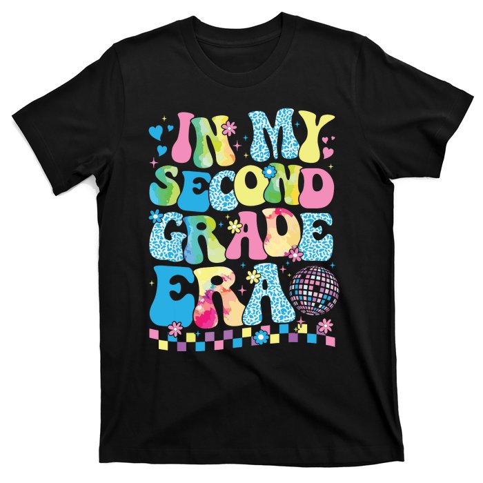 In My Second Grade Era Groovy Back To School Teachers T-Shirt