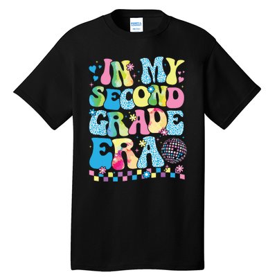 In My Second Grade Era Groovy Back To School Teachers Tall T-Shirt