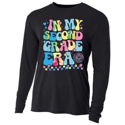 In My Second Grade Era Groovy Back To School Teachers Cooling Performance Long Sleeve Crew